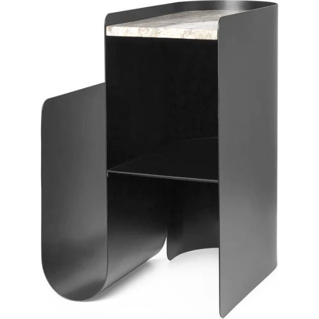 Photo of Vault Side Table - Sidebord - Cashmere - W40,2 X D33,4 X H50 Cm