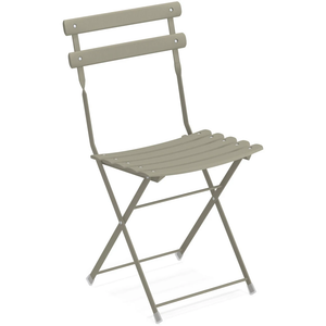 Photo of Arc En Ciel Folding Chair, Grey/green - Garden Chairs - Green