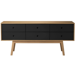 Photo of A86 Butler Chest of Drawers - Oak /