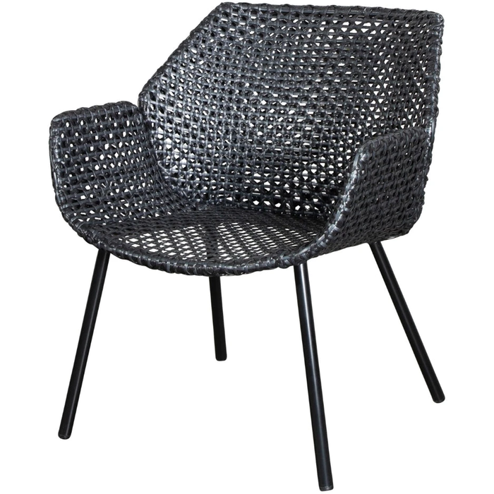 Photo of Vibe Lounge Chair - Without Cushion(s), Black|graphite