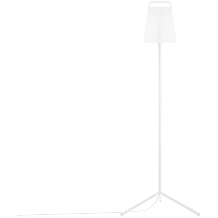 Photo of Stage Floor Lamp White, Powder-coated Steel