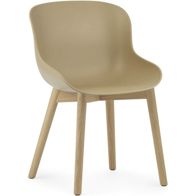 Photo of Hyg Chair Wood - Spisebordsstol - Sand - Egetræ - H: 84 X L: 54 X D: 53,5 X Sh: 46 Cm