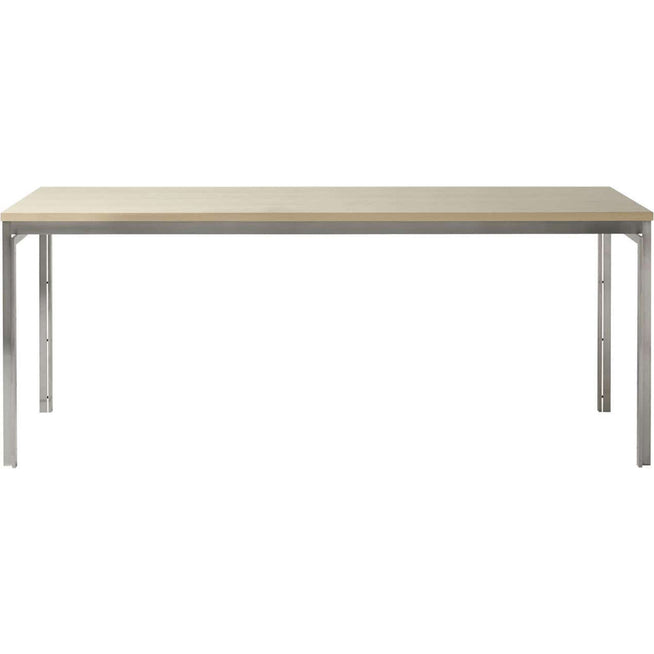 Photo of Pk55 - Desk - Poul Kjærholm - Wood-coloured - Metal/wood