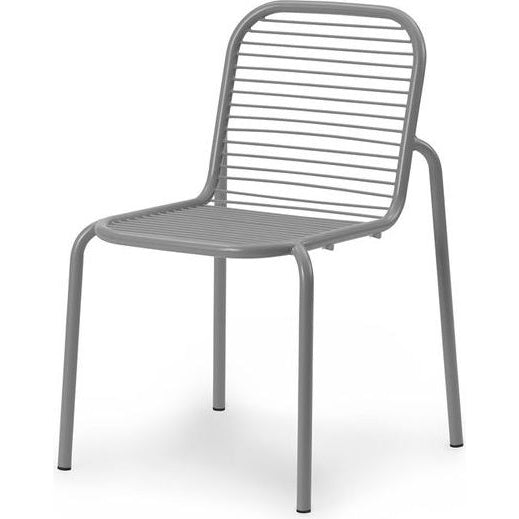Photo of Vig Chair - Havestol - Grey - W57 X D55 X H83 X Sh46 Cm