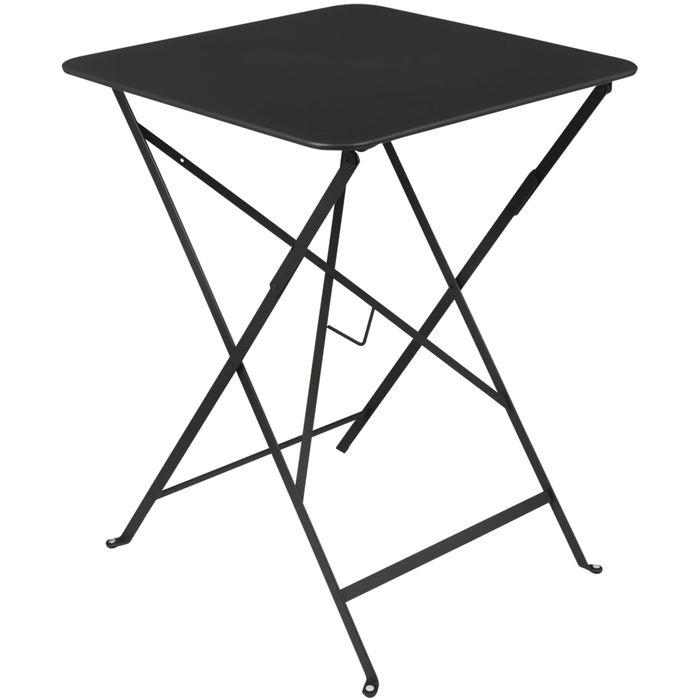 Photo of Bistro Table 57 x 57 cm, Liquorice - Garden Table - Black - Metal