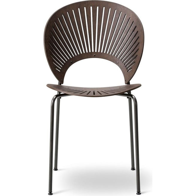 Photo of Trinidad Chair 3398 By Nanna Ditzel - Spisebordsstol - Smoked Stained Oak - W48,5 X D57 X H85 X Sh45,5 Cm