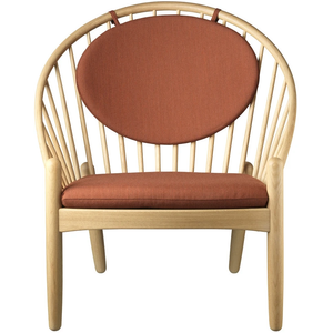 Photo of Poul M. Volther Armchair - J166 Jørna - Black/beige