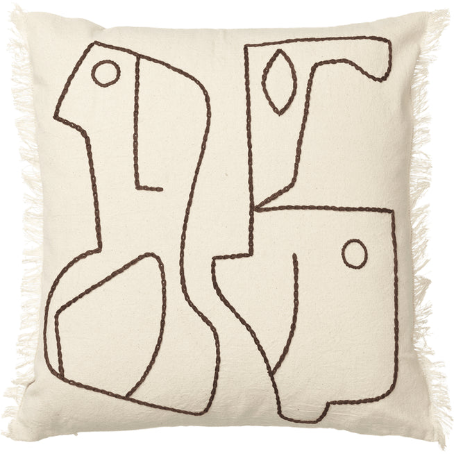 Photo of Figure Cushion Cover - Pudebetræk - Figure Cushion Cover