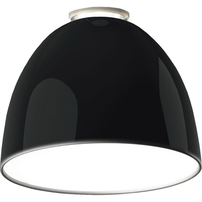 Photo of Nur Mini LED Ceiling Light Aluminium Grey - Ceiling Lamps - Ernesto Gismondi - Grey