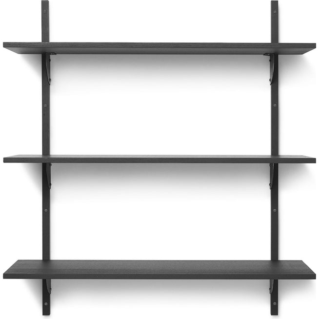 Photo of Sector Shelf - Hylde - Sort Ask/sort Messing