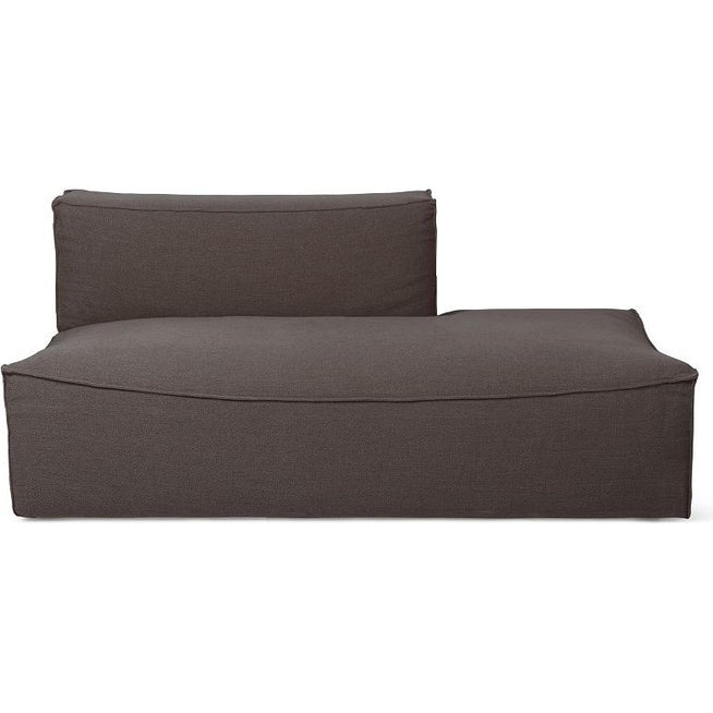 Photo of Catena Sofa Open End Right - Hot Madison - Brown