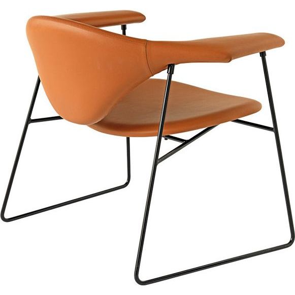 Photo of Masculo Lounge Chair, 4-legged Metal Version