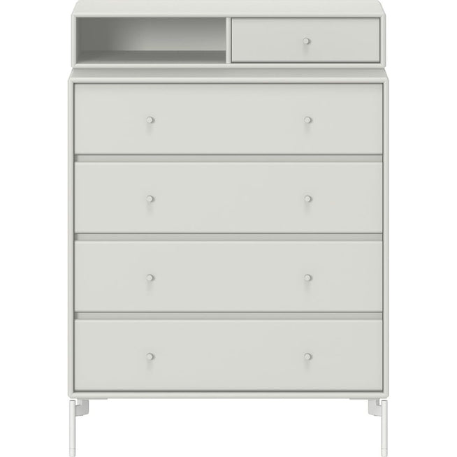 Photo of Keep Chest Of Drawers - Nordic / Snow Legs - Byråer - Peter J. Lassen - Grå - Trä