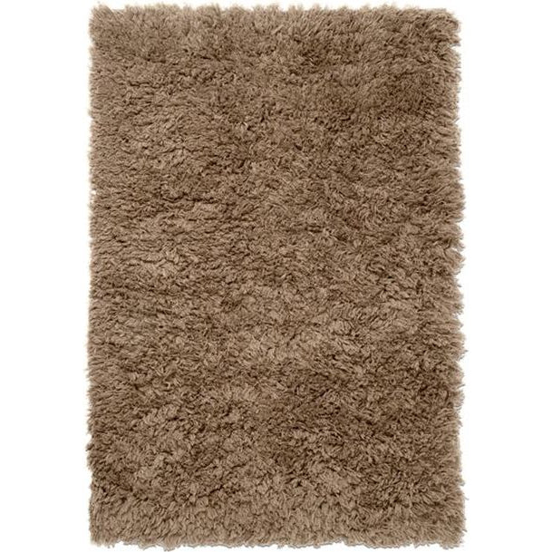 Photo of Meadow High Pile Rug - Gulvtæppe - Small - Dark Beige - W140 X H200 X D8 Cm
