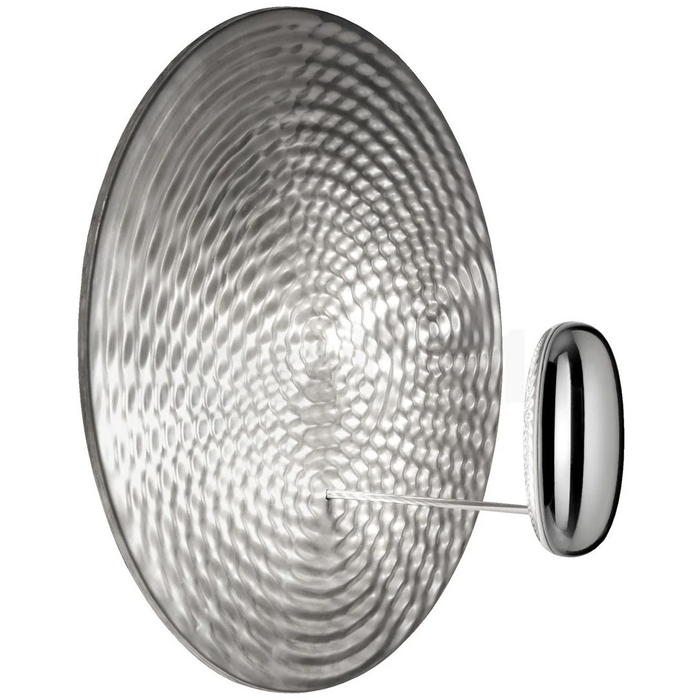 Photo of Droplet Mini Wall/Ceiling Lamp - Wall Lamps - Ross Lovegrove - Silver