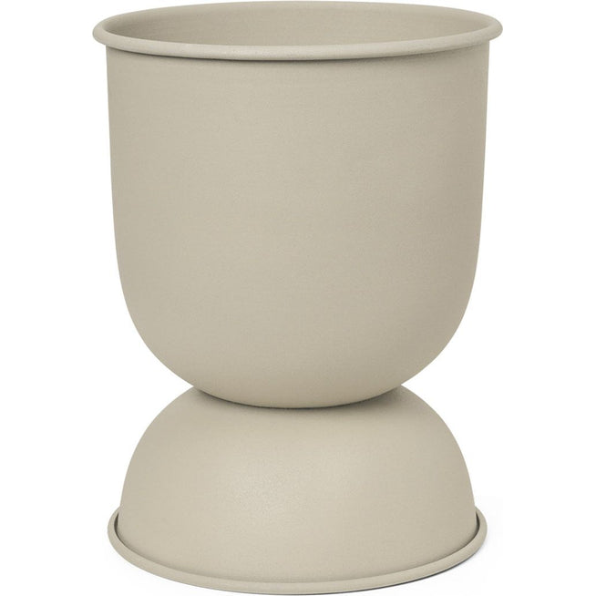 Photo of Hourglass Pots - Flowerpot - Black - Extra Small - Ø21 x H30 cm