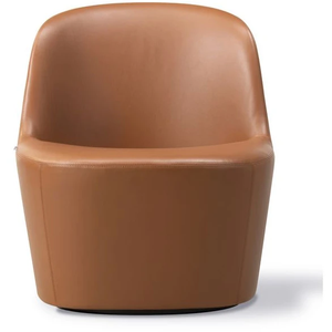 Photo of Gomo Lounge Chair 5721 By Hugo Passos - Loungestol - Primo 86 Dark Brown - W66 X L72 X H75 X Sh21 Cm