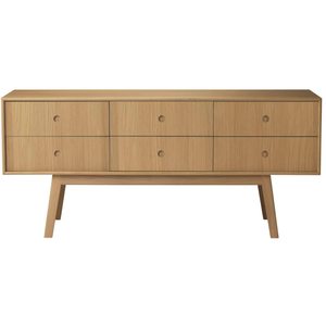 Photo of A86 Butler Dresser Oak Nature Lacquered