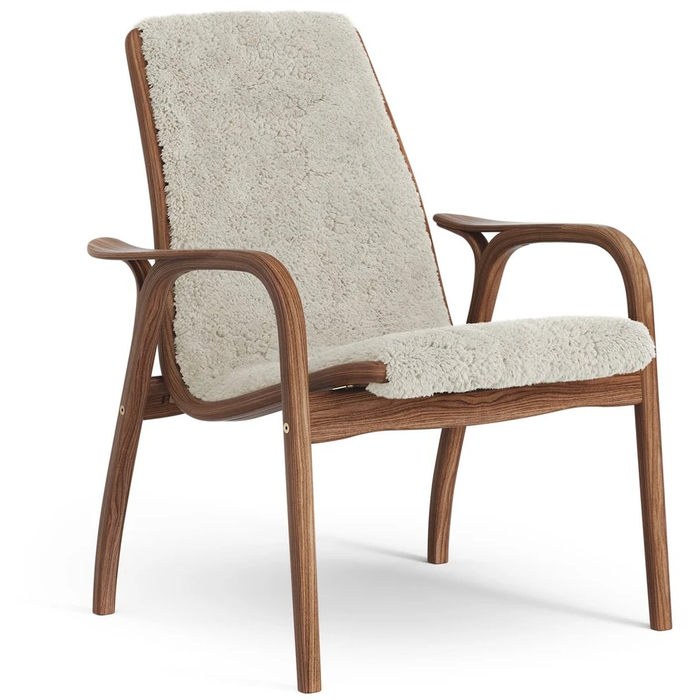 Photo of Laminett Arm Chair Oiled Walnut/sheep Skin