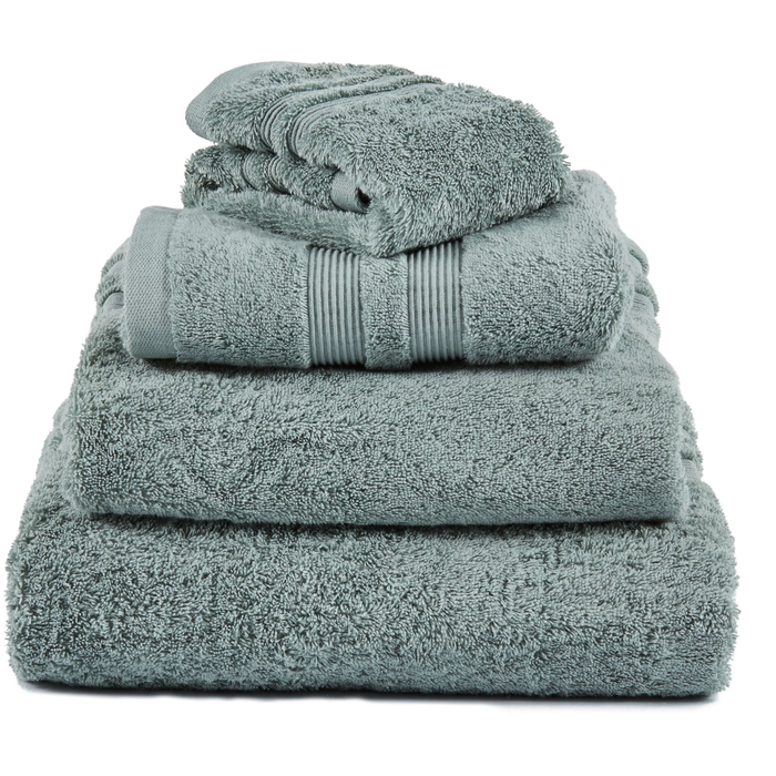 Photo of Fontana Towel Eco, Grey-Green, 30x50 - Towels and Bath Towels - Green