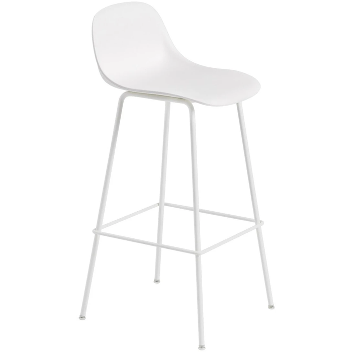 Photo of Fiber Tube Bar Chair with Backrest 75 cm