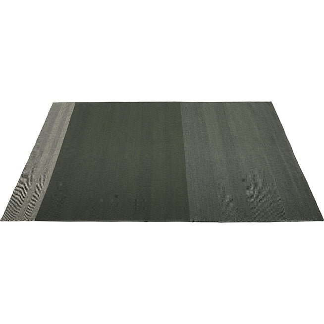 Photo of Varjo Rug, 200 x 300 cm, dark green - Solid coloured rugs - Tina Ratzer - Beige