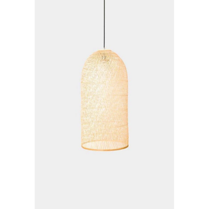Photo of Hanging Lamp Hood Large Bamboo Ø48cm