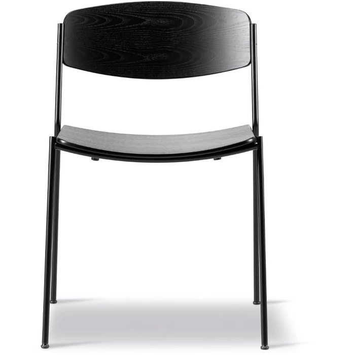 Photo of Lynderup 3080 Chair Black Ash, Black Steel Frame