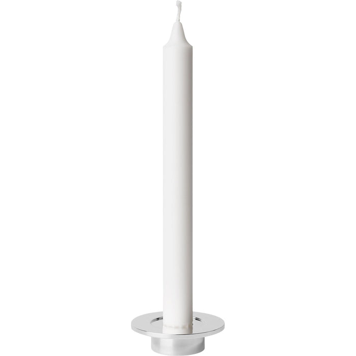 Photo of Louise Candlestick Silver Plated Triple 3pcs Silver size Ø 6.9 cm, H: 2.1 cm -