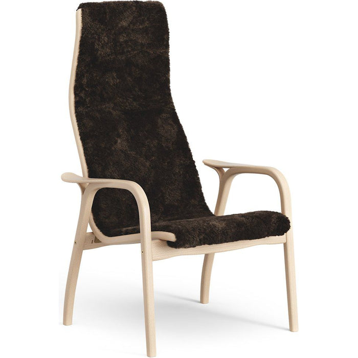 Photo of Lamino Arm Chair Laquered Beech/sheep Skin