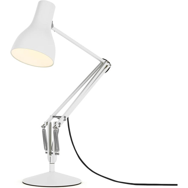 Photo of Type 75 Desk Lamp Alpine White - Desk Lamps - Sir Kenneth Grange - White