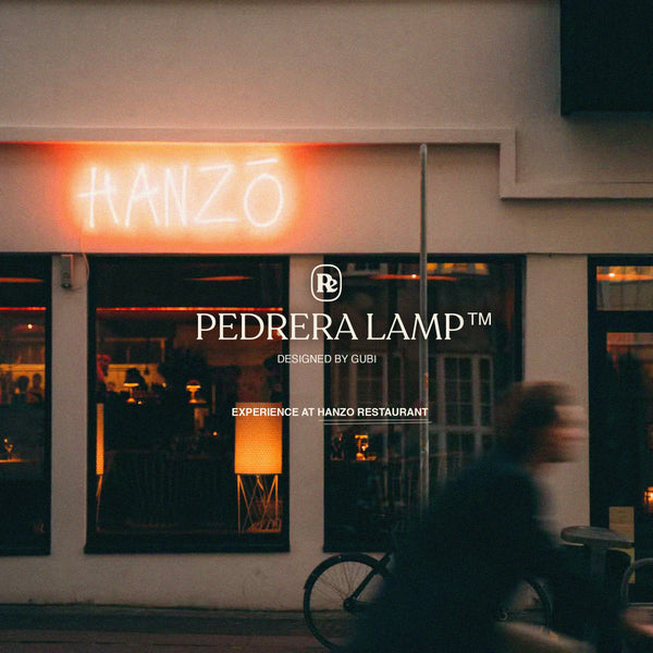 PEDRERA LAMP - Designed by GUBI - Experience at Hanzo Restaurant