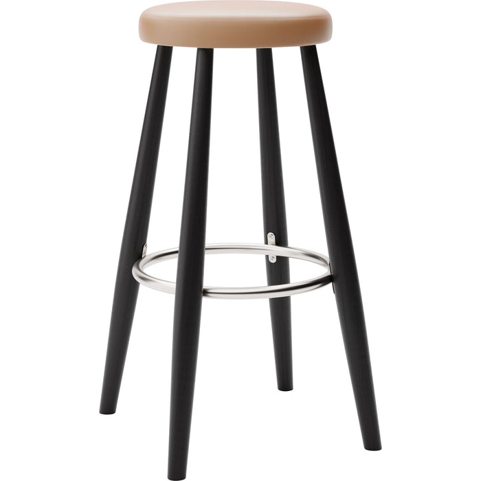 Photo of CH56 Bar Stool - Black Lacquered Oak