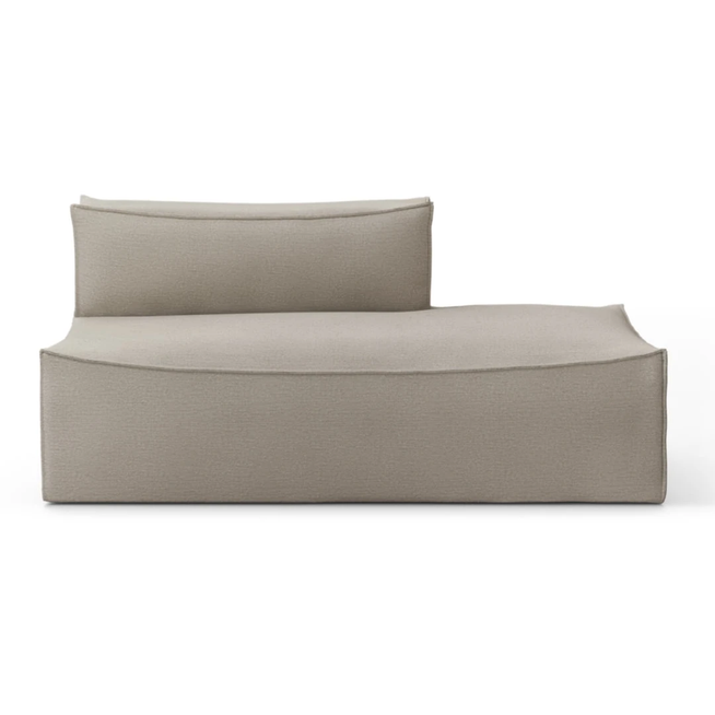 Photo of Catena Sofa Open End Right - Cotton Linen - Natural