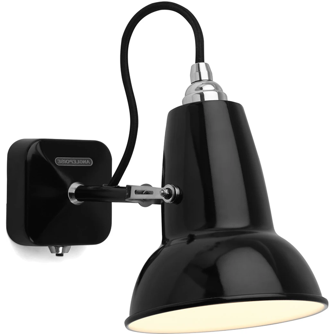 Photo of Original 1227 Mini Wall Lamp Jet Black - Bedside Lamps - George Carwardine - Black
