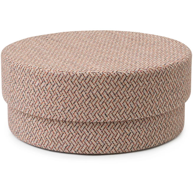 Photo of Silo Pouf Large Carnival Red/wynwood 13 - Sittpuffar - Hans Hornemann - Röd - Trä/textilmaterial/plastic
