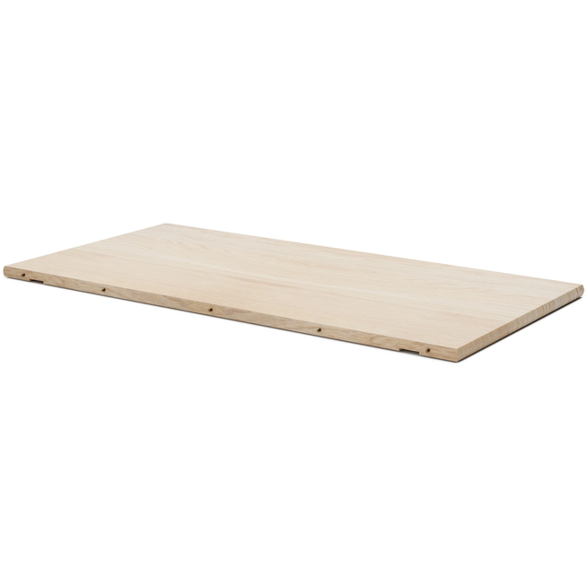 Photo of Carl Hansen - Ch388i Extension leaf, white oiled oak - Accessories Table - Hans J. Wegner - Wood-coloured
