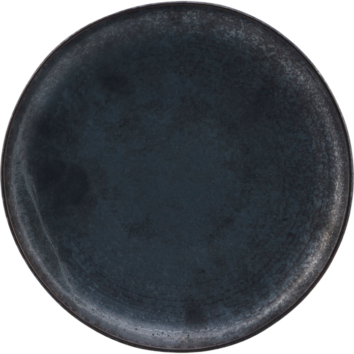 Photo of Peony dinner plates black / brown - set of 6 pieces