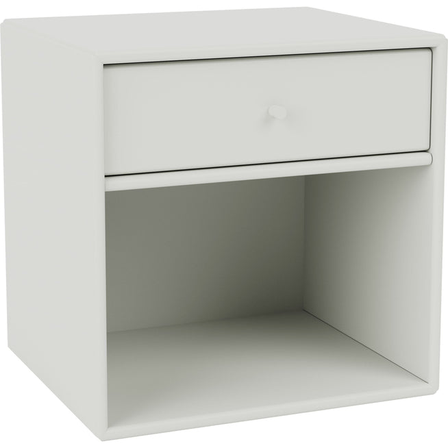 Photo of Dream Nightstand, Suspension Rail - Nordic - Bedside Table - Peter J. Lassen - Grey