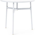 Union Table - Round - Dining Table - White - Ø80 - Ø: 80 x H: