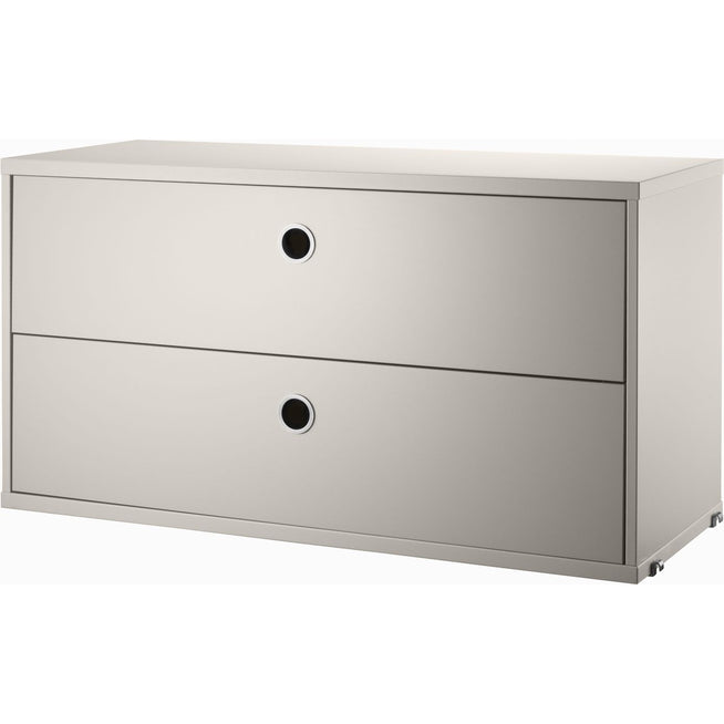 Photo of String drawer unit 78x30, Beige, 1-pack - Shelving - Nils Strinning - Beige - Wood