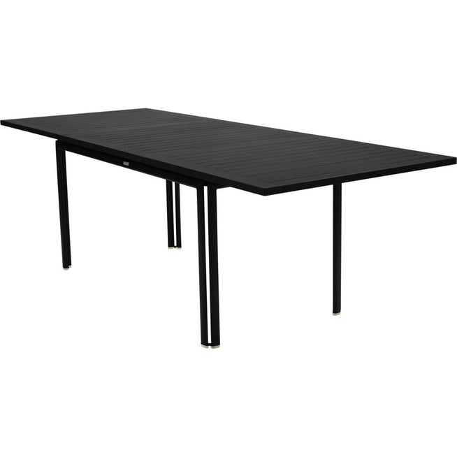 Photo of Costa Table With Extensions 160/240 X 90 Cm, Liquorice - Matbord Utomhus - Svart - Metall