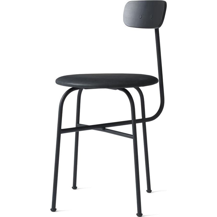 Photo of Afteroom Dining Chair 4 Legs, Black Steel - Dining Chairs - Afteroom - Black - Metal/Wood