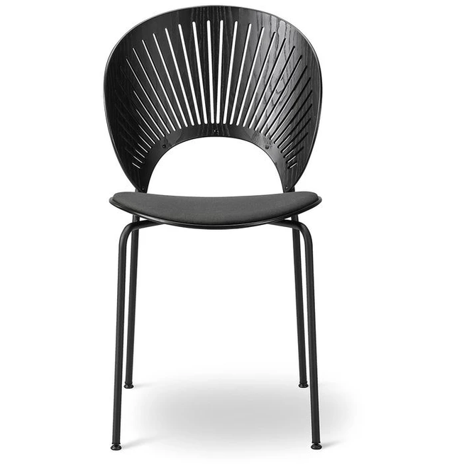 Photo of Trinidad Chair 3396 By Nanna Ditzel - Spisebordsstol - Rime 991 / Black Ash / Black - W48,5 X D57 X H85 X Sh46,5 Cm