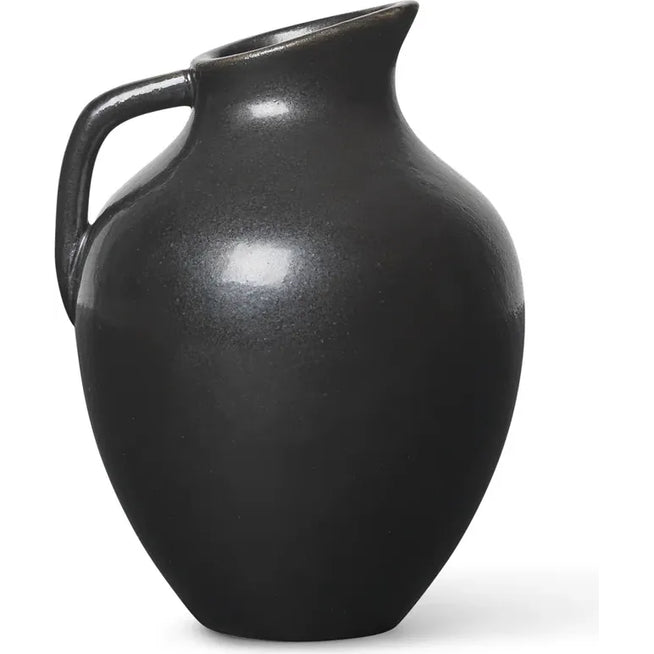 Photo of Ary Mini Vase - Vase - Medium - Charcoal - Ø7 X H10 Cm