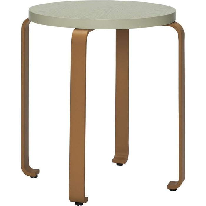 Photo of Smile Stool Light Green/Orange