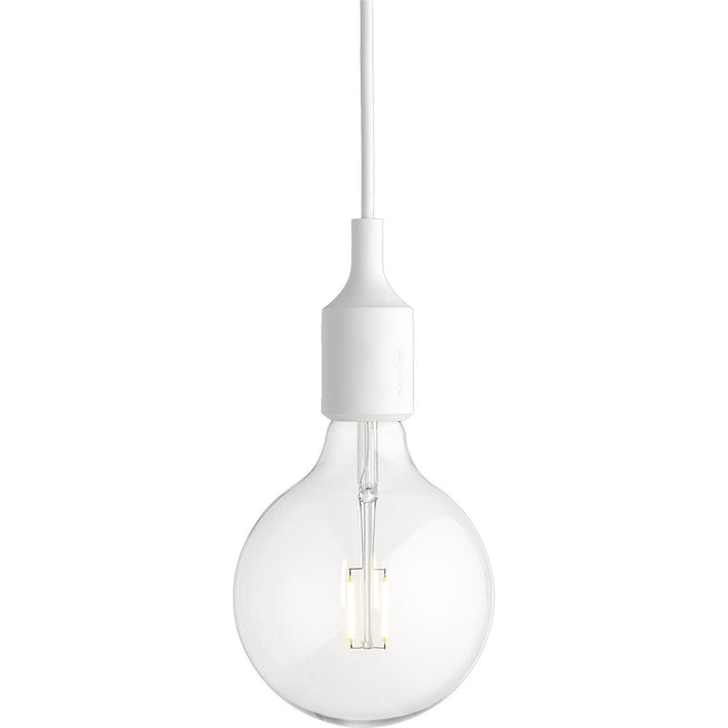 Photo of E27 Pendant Lamp, White - Pendellampor - Mattias Ståhlbom - Vit