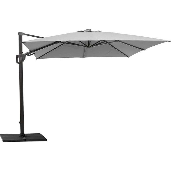 Photo of Hyde Luxe Parasol - 3x4 m - Taupe, without cover, without stone