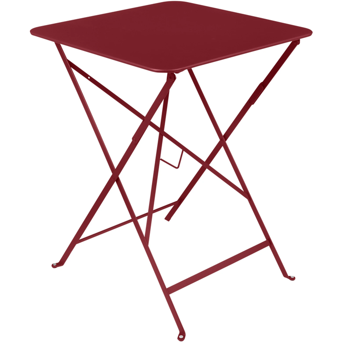Photo of Bistro Table 57 x 57 cm, Chili - Garden Table - Red - Metal
