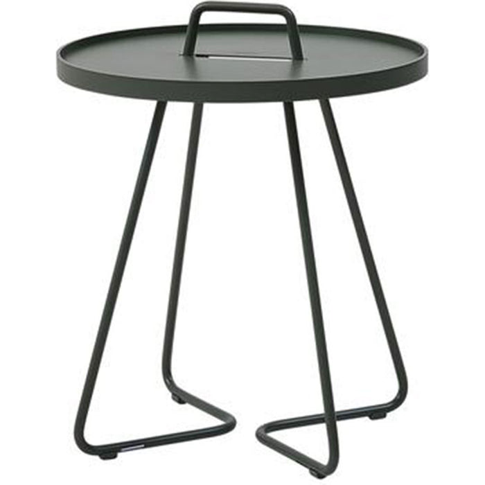 Photo of On-the-move Side Table - Side Table - Dark Green - Small - Ø: 44 x H: 54 cm